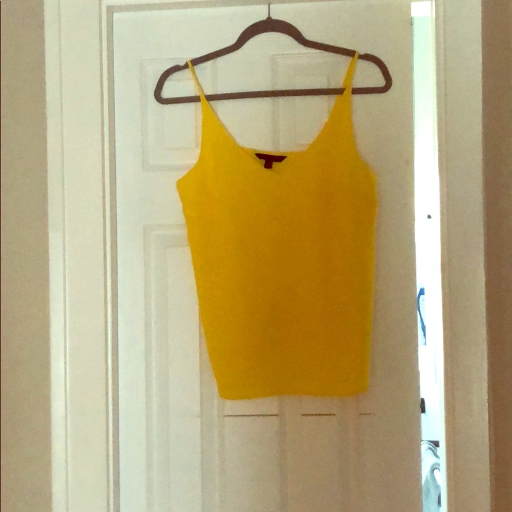 Yellow tank